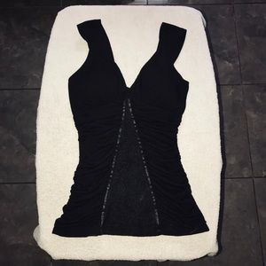Black Elegant Tank Top